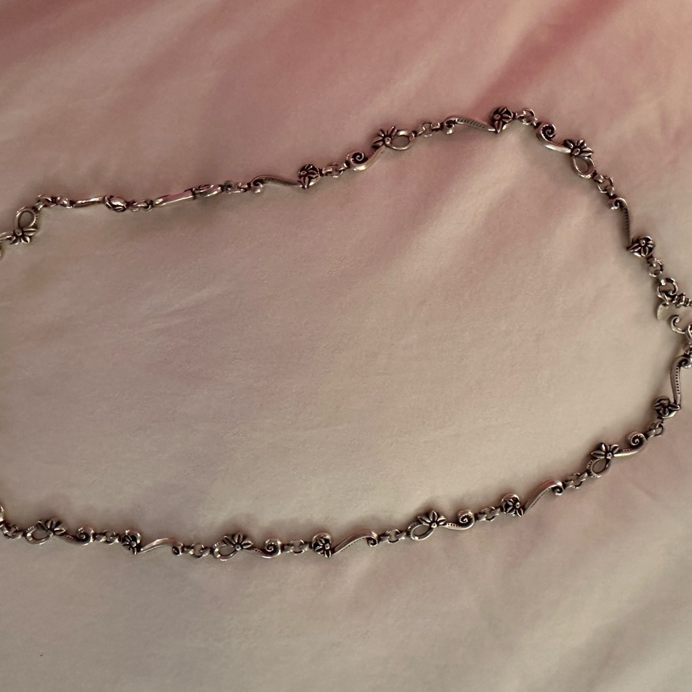 Silver chain belt adjustable